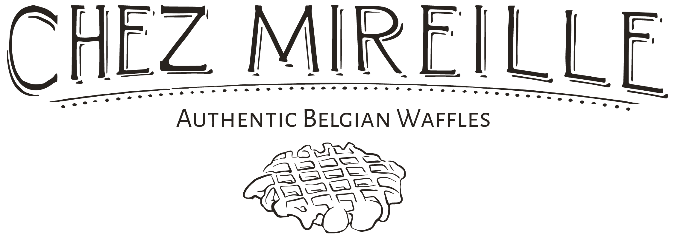 Delicious Belgian Waffle Logo Template Stock Vector - Illustration of  breakfast, design: 267951799